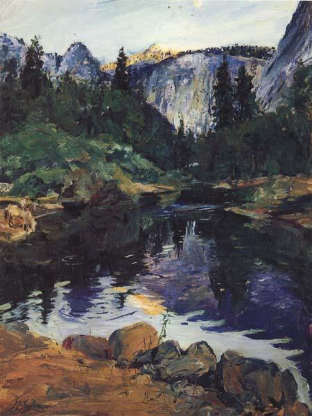 karl yens Yosemite oil painting picture